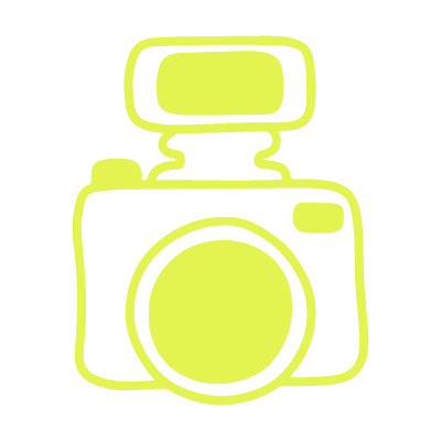 ICONOGRAPHIE LESTUDIO CAMERA JAUNE