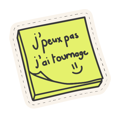 STICKERS MYSTUDIO JAITOURNAGE