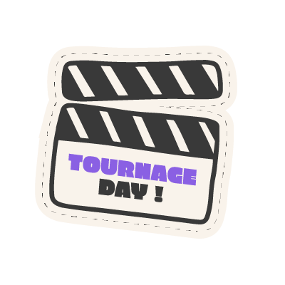 STICKERS MYSTUDIO TOURNAGEDAY